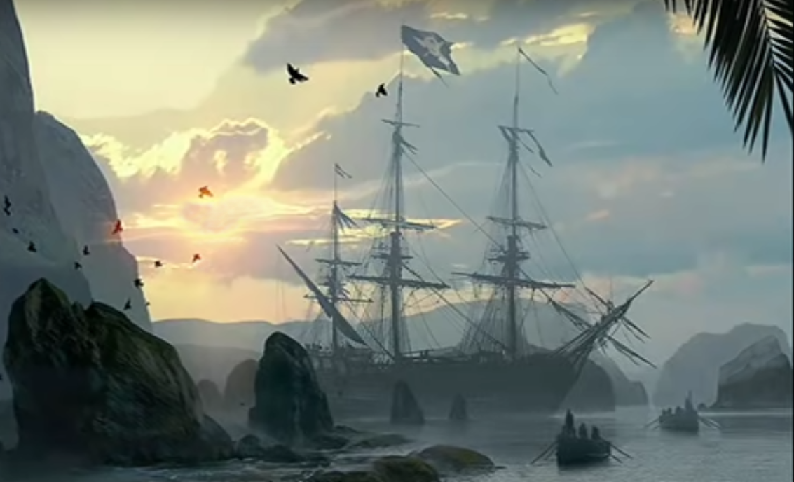 Gamla piratfilmer och äventyrsromaner